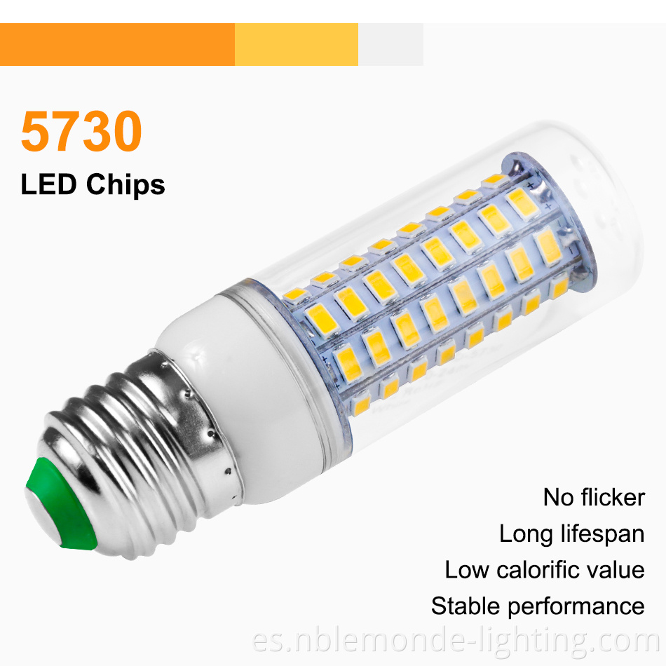 Sustainable energy-saving corn light bulb